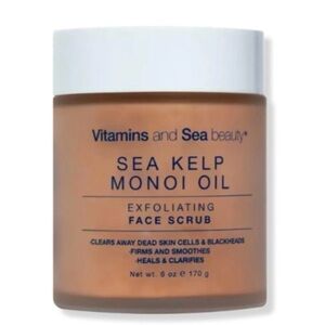 Sea Kelp Monoi Oil Exfoliating Face Scrub - Tan